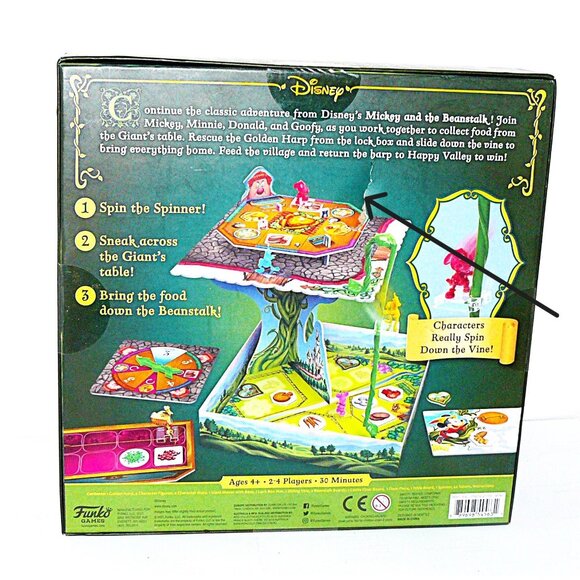 Disney Mickey And The Beanstalk Game, New NWOT - Picture 4 of 5